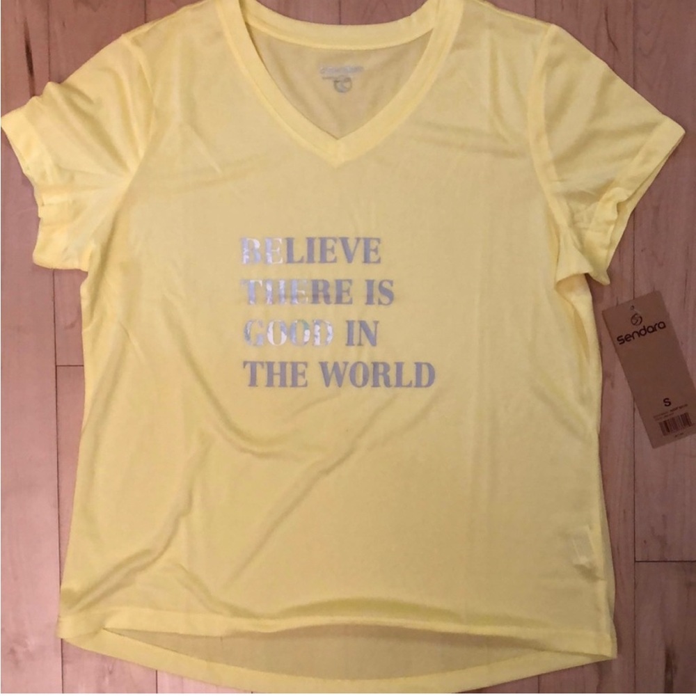 NWT Be The Good/ Believe There is Good in the World Short Sleeve Tee